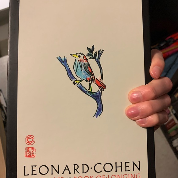 Leonard Cohen rare box set the flame and book of longing books - Picture 2 of 3
